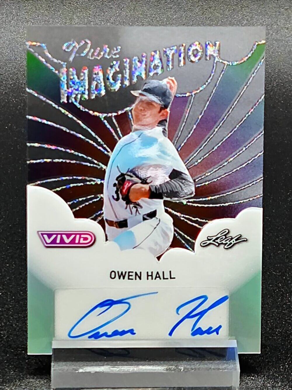 2025 Owen Hall 2/5 Pure Imagination Auto Detroit Tigers Top Prospect